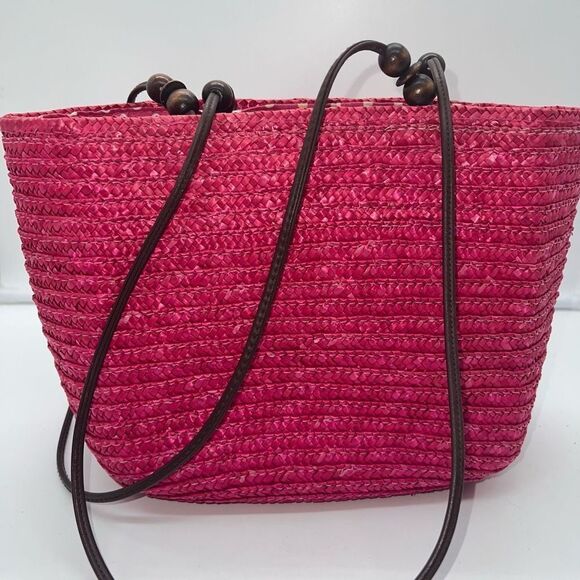 Sonoma Life + Style Straw Shoulder Bag - Picture 2 of 9